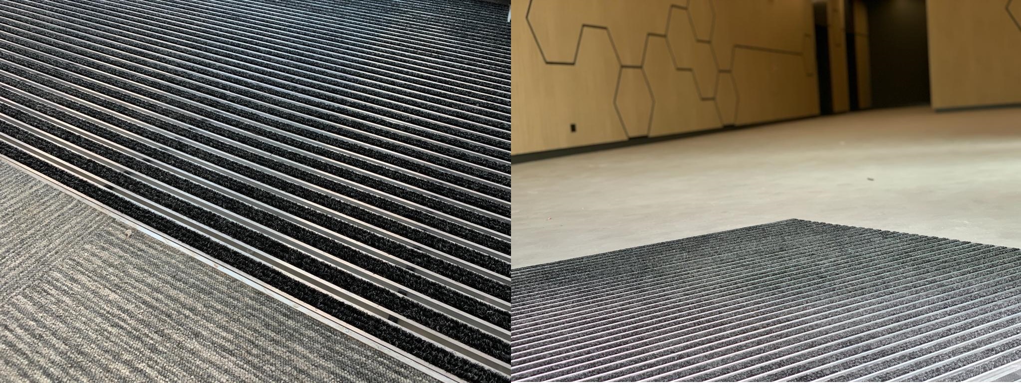 Aluminum Profile Mat Perfectly Matched to the Floor