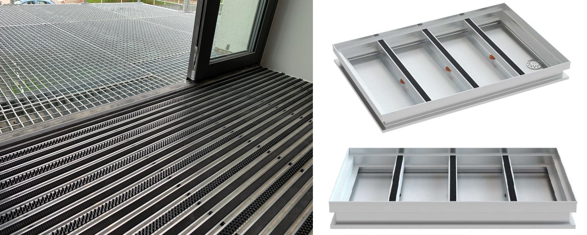 Mounting Accessories for Aluminum Profile Mats