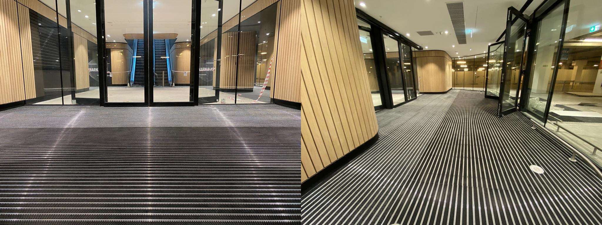 Custom Entrance Mats for Shopping Gallery Entrances