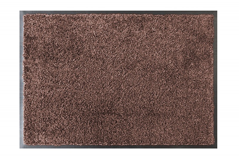The mat has an attractive brownish color.