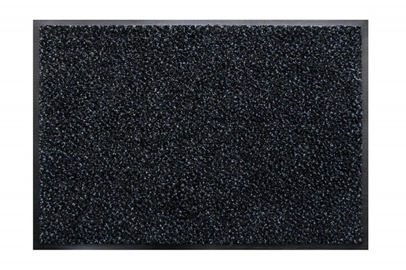 Black clean-run mat.