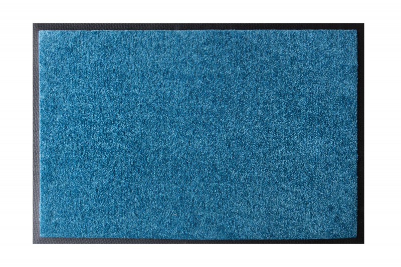 Blue clean-run mat.